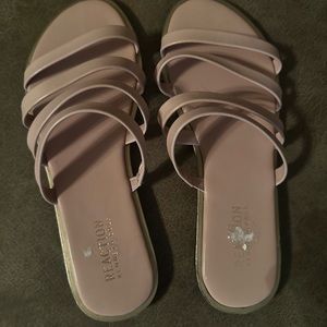 5/$20 Kenneth Cole slip on strappy sandals.